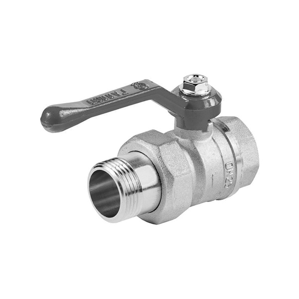 Кран шаровой проходной муфтовый рычаг 11Б27П Ду 20 РУ-16 Т (-50+60) (г) стандарт 220 ВхВ