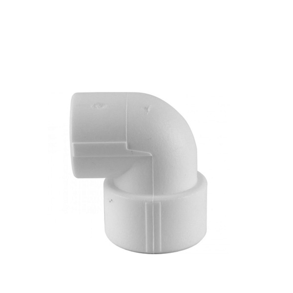 Угольник полипропилен 90° 32мм белый