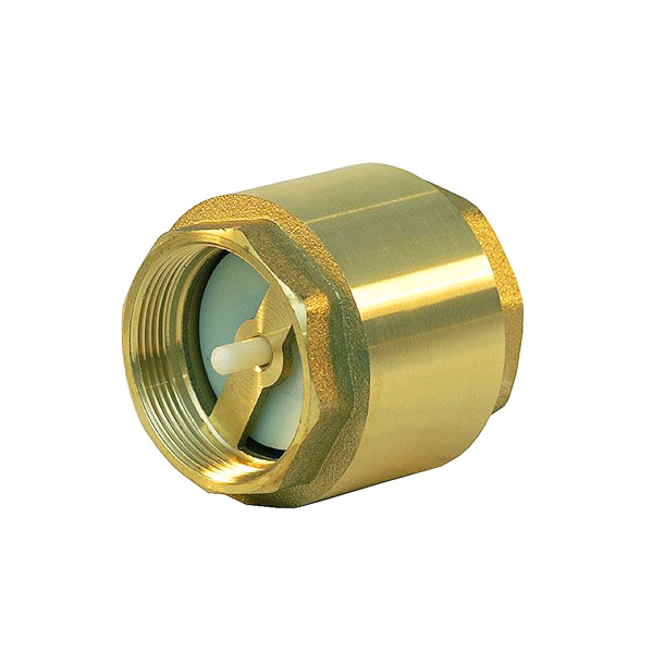 Клапан обратный пружинный латунный Ду 32 Ру-1,6 Т+90 (вд)