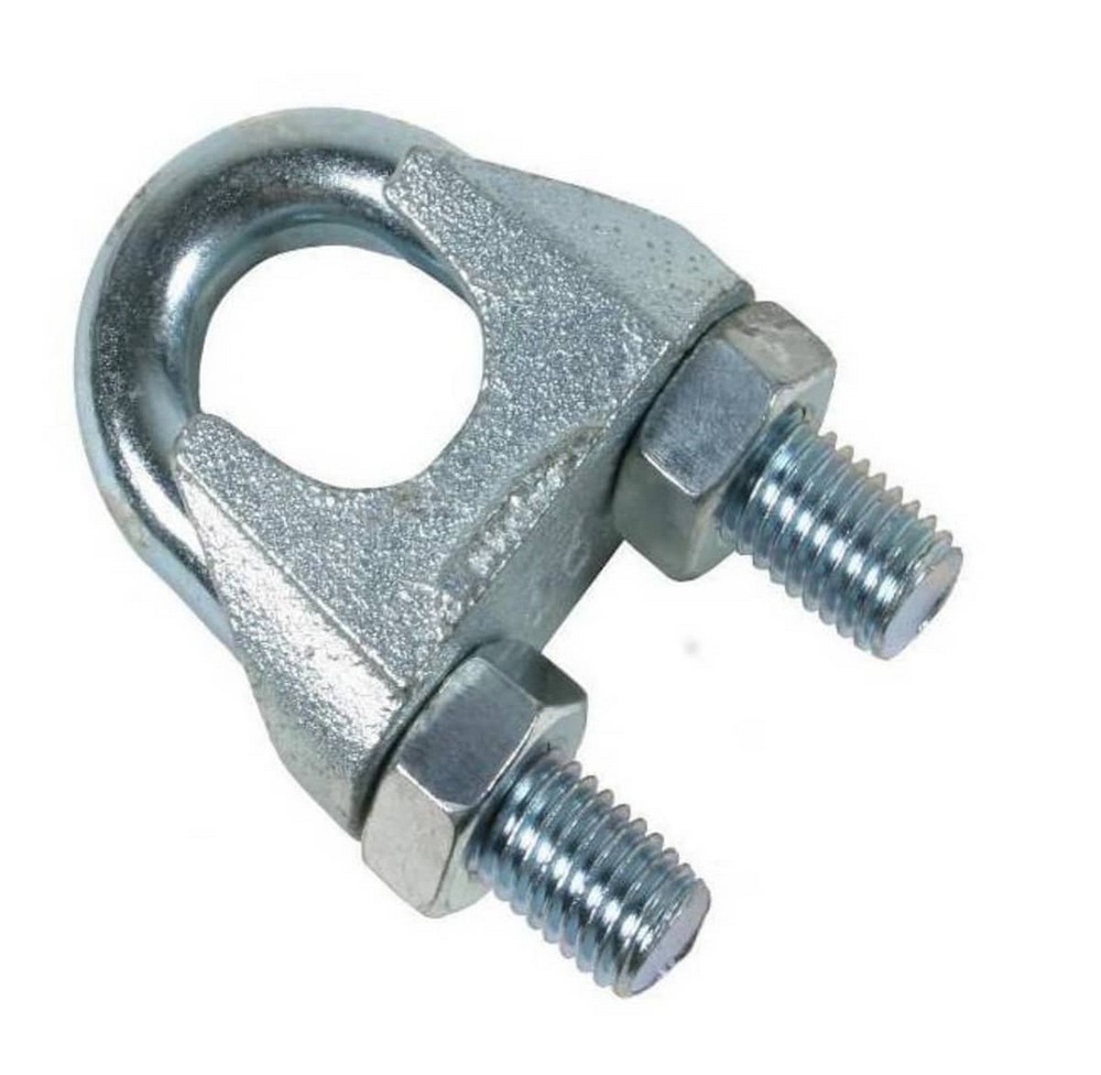 Зажим канатный винтовой 26 мм DIN 741 хозяйственный