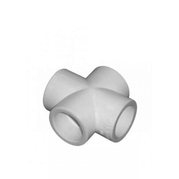 Крестовина полипропилен 32мм серая