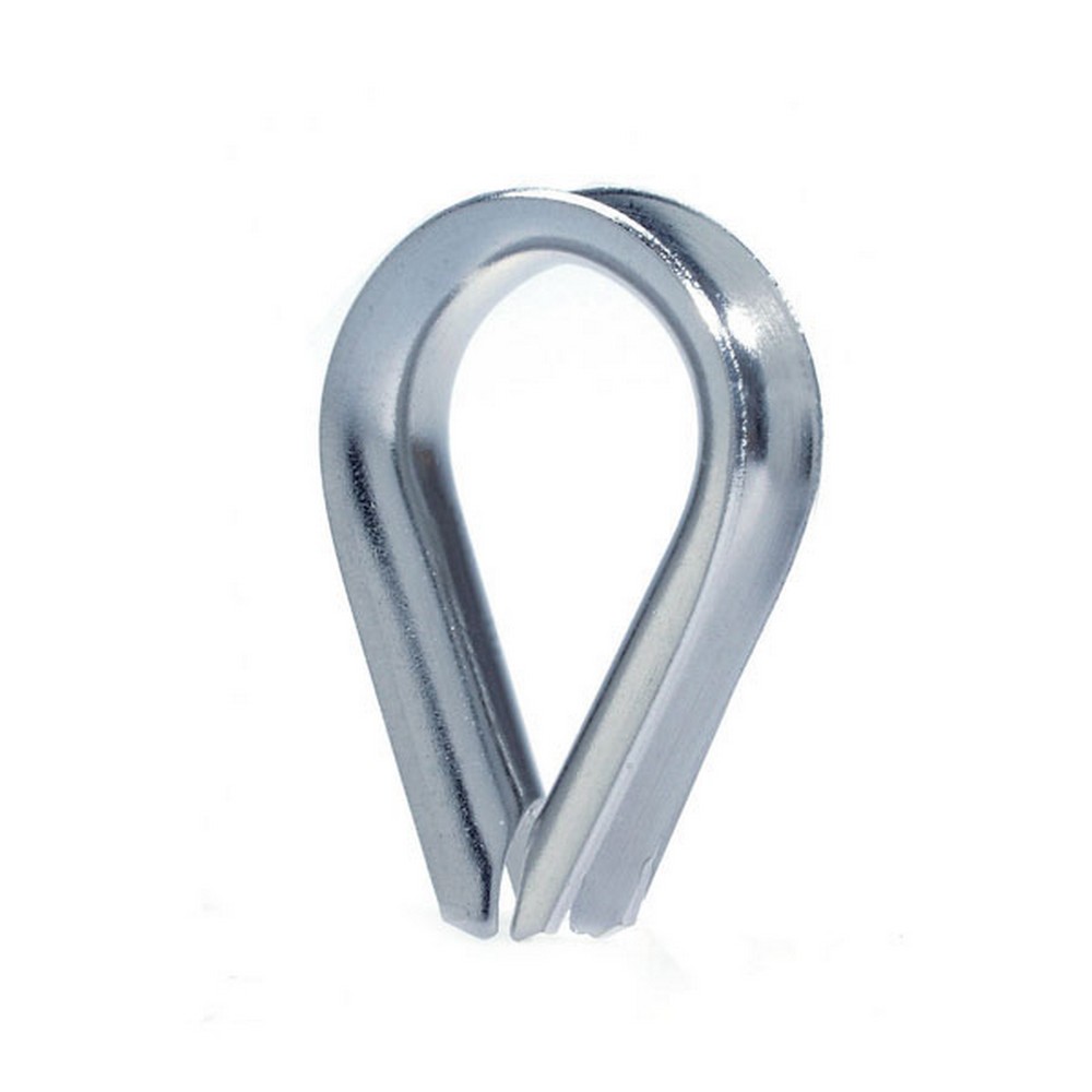 Коуш для каната стального 4 мм DIN 6899 В