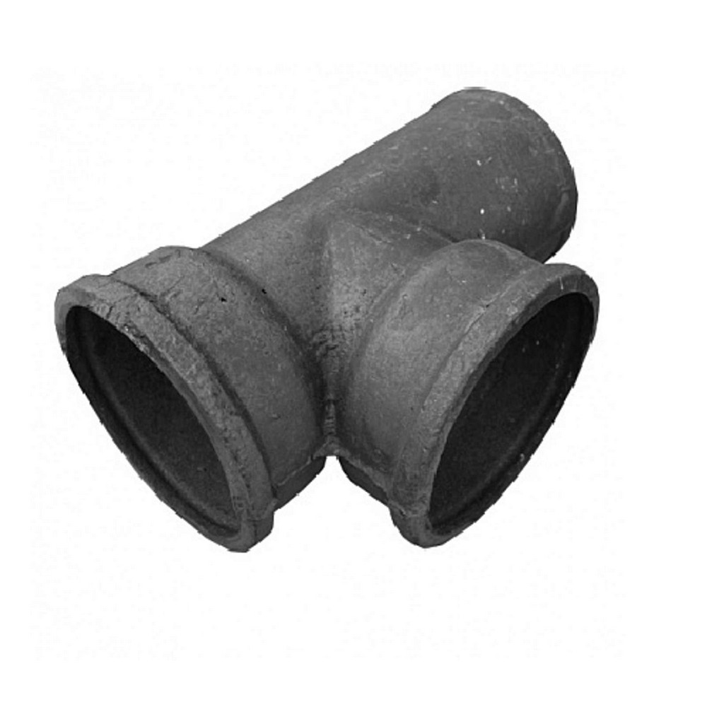 Тройник чугун канализационный Ду 100х100х90гр б/н ГОСТ 6942-98 прямой ДПК