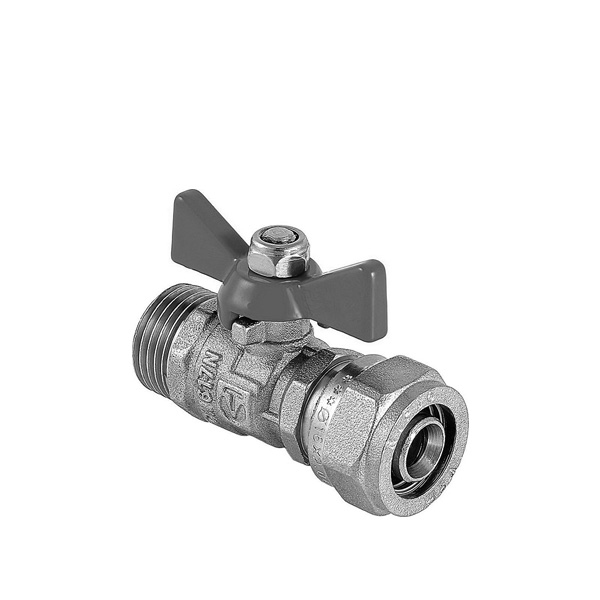Кран шаровой с пресс-соединением 16