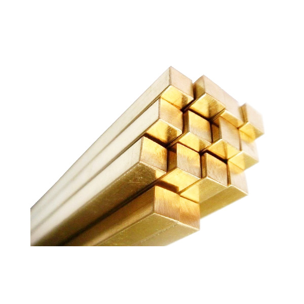 Квадрат латунный 7,5 (ГОСТ 2060-90, марка лс 59-1, Н.Д., L = 3 м., L = 6 м.)