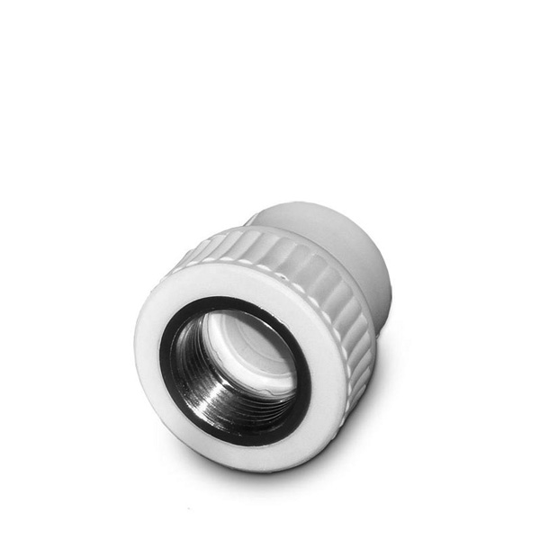 Муфта полипропилен переходная с внутренней резьбой 32x1'мм серая