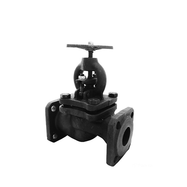 Вентиль запорный проходной фланцевый с фторопластовым уплотнением 15кч16п1 Ду 80 РУ-25 Т-225 (вд, п)