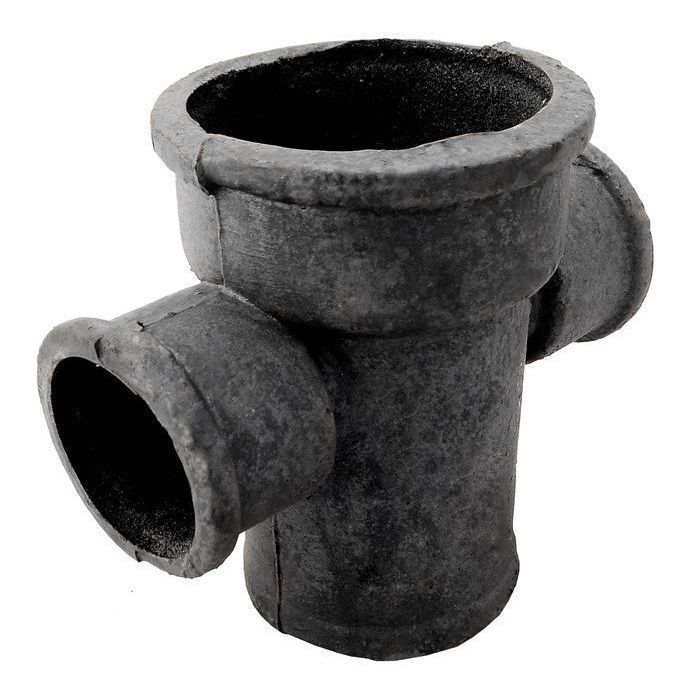 Крестовина чугун SML Ду 150х100х100х90гр 2-х плоскостная б/растр